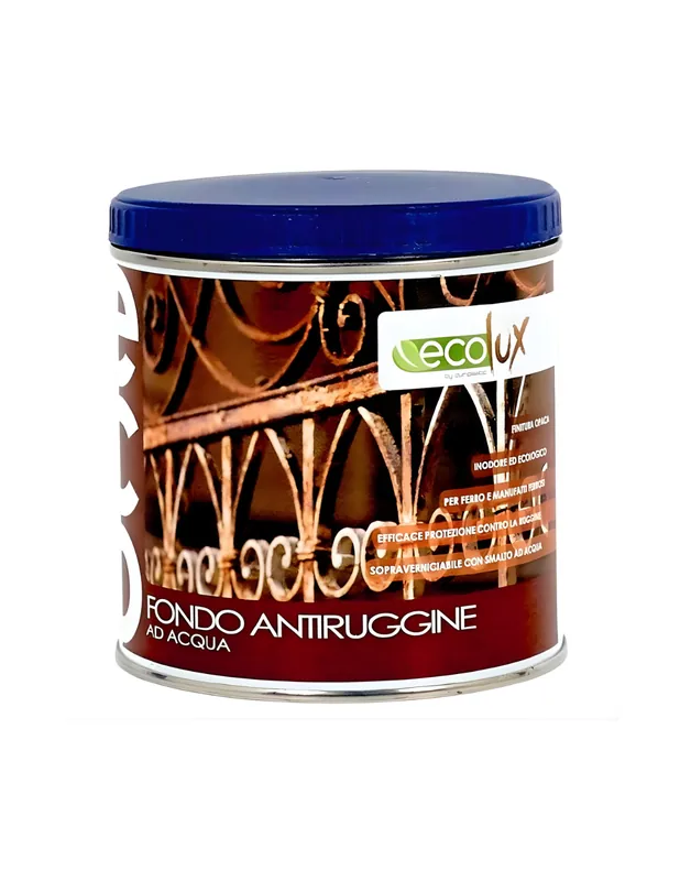 Seizoensaanbieding Ecolux Fondo Acrilico Antiruggine Per Ferro Riverniciabile 1 pz., 0,5 l