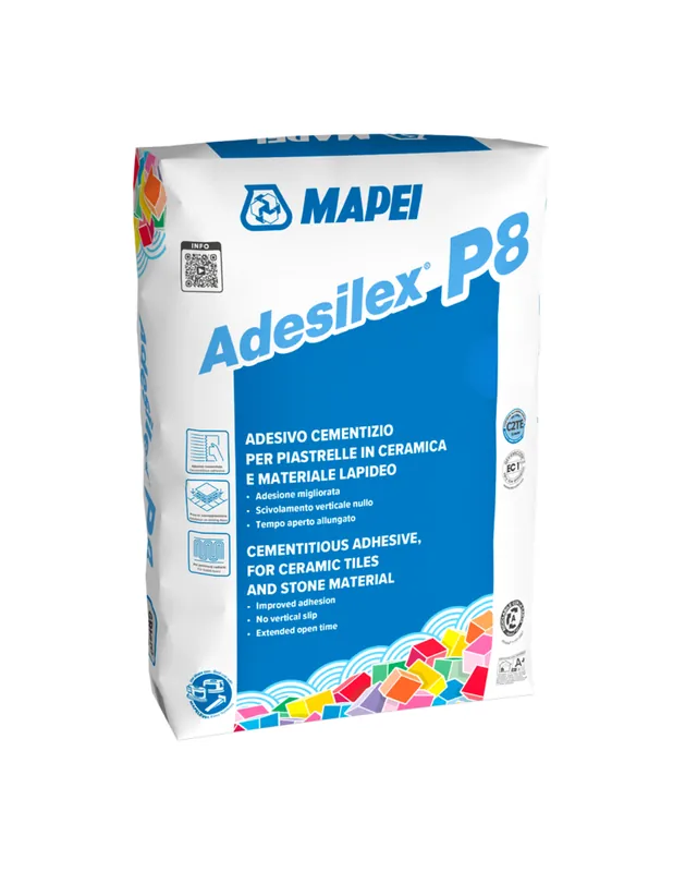 Adesilex P8 Bianco Adesivo Cementizio Mapei Per Piastrelle 25 Kg Goedkoop