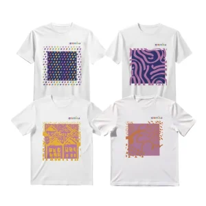 Exclusieve Aanbieding T-Shirt Cromika Per Un Tocco Artistico E Colorato 1 pz., Small - S, Colorful Drops