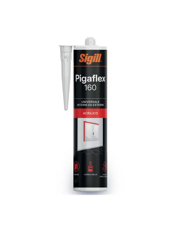 Sigillante Acrilico Pigaflex 160 Bianco Per Applicazioni Interne 300 ml Koopje