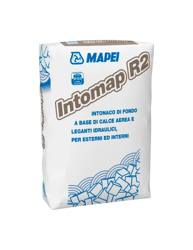 Intonaco Di Fondo Calce Mapei Intomap R2 Per Murature 25 Kg Speciale Aanbieding