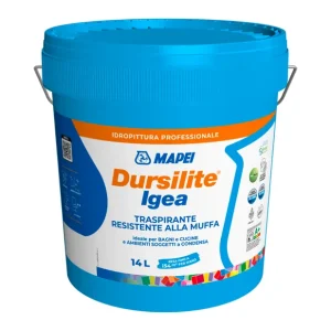 Idropittura Traspirante Resistente Alla Muffa Dursilite Igea 4 lt, 1 pz. Goedkoop