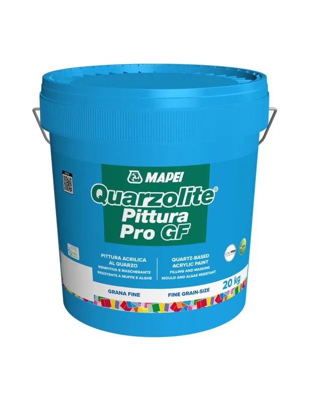 Speciale Aanbieding Quarzolite Pittura Pro Gf Mapei Resistente Per Esterni E Interni 1 pz., 5 Kg
