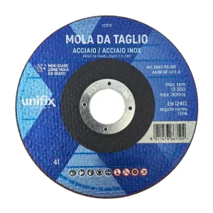 Laatste Versie Disco Taglio Top Sottile per Acciaio Inox Lamiere Sottili e Materiale Plastici 1 pz., Ø 115 x 1,0 x 22 mm