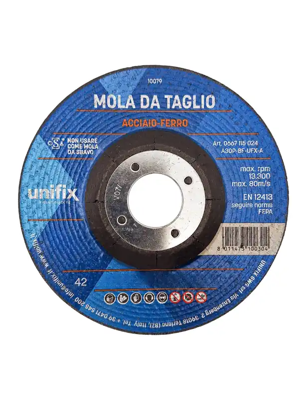 Disco Da Taglio Top Per Materiali Pieni Acciaio Ferro Tubi e Profilati 1 pz., Ø 115 x 2,5 x 22 mm Korting