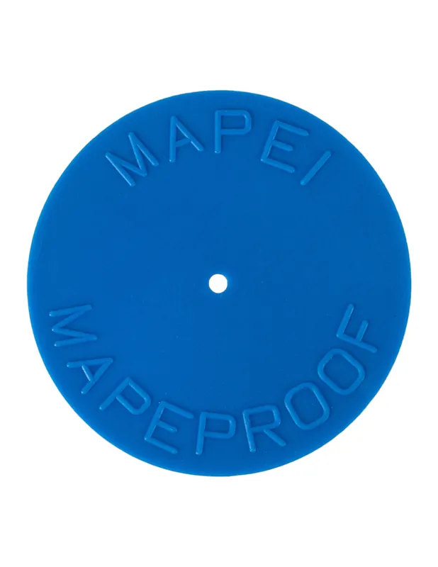 Koop Vandaag Rondelle Fissaggio per Membrane Bentonitiche Mapeproof CD 500 Pezzi