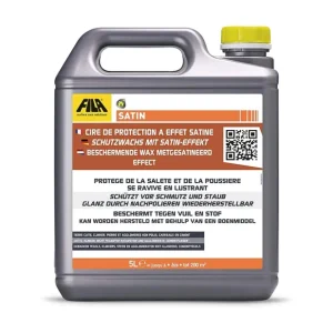 SATIN Cera Protettiva Satinata Per Pavimenti In Pietra E Cotto 5 Litri Fabrieksprijs