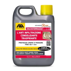 Nieuw SALVATERRAZZA Protettivo Anti Infiltrazione Idrorepellente Consolidante 1 pz., 1 lt