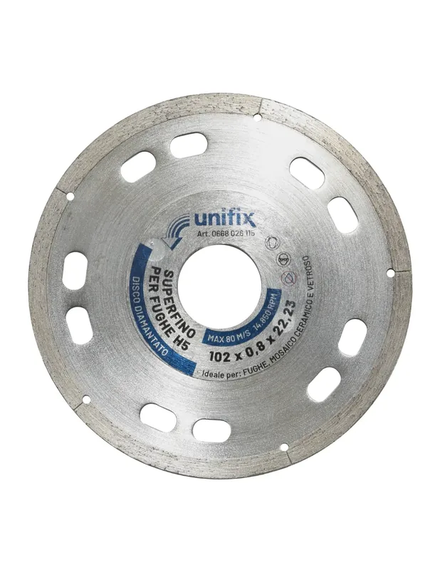 Diamant Superfino Per Fughe E Mosaico Ceramico Di Alta Precisione Ø 102 x 22,2 x 0,8 mm Must-Have
