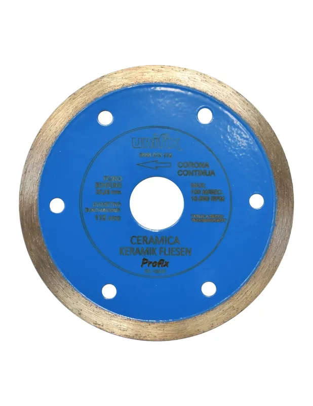 Disco Diamantato Ceramica Per Taglio Preciso Di Piastrelle Ø 115 x 1.6 mm Voordeelprijs
