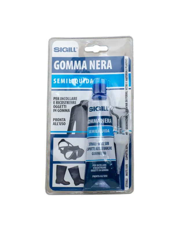 Gomma Nera Semiliquida Per Riparazioni E Ricostruzioni Professionali 60 ml Voordeelprijs