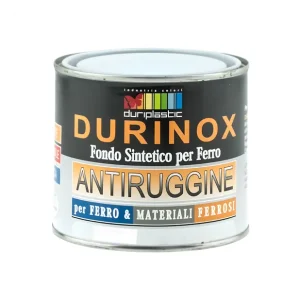 Beperkt Aanbod Durilux Antiruggine Sintetico Per Ferro Fondo Alchidico 1 pz., 0,5 l, Bianco 500 Ral 9010