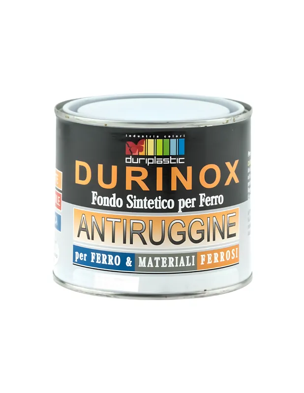 Beperkt Aanbod Durilux Antiruggine Sintetico Per Ferro Fondo Alchidico 1 pz., 0,5 l, Bianco 500 Ral 9010