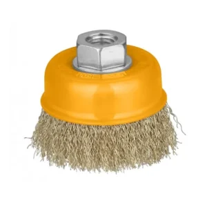 Voordeelprijs Spazzola A Tazza Con Filo Ondulato Per Elettroutensili Professionali 1 pz., Ø 75 mm