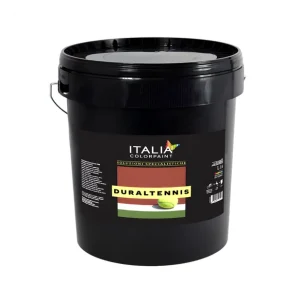 Beperkte Voorraad Pittura Acrilica Duraltennis Per Campi Sportivi Colore Verde 4 lt, 1 pz.