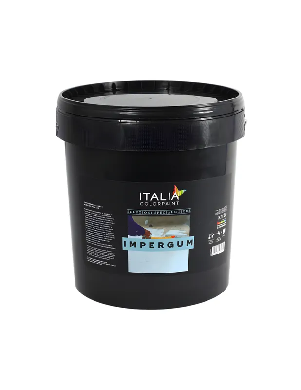 Impergum Impermeabilizzante Elastomerico Fibrato Per Terrazze Grigio 1 pz., 5 Kg Gereduceerde Prijs