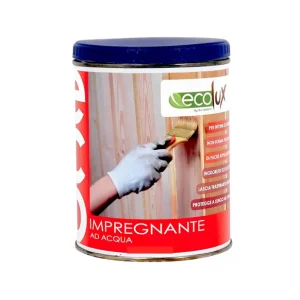 Impregnante Fondo Protettivo Acrilico Incolore Trasparente Per Legno Ecolux 1 pz., 0,750 lt Flitsaanbieding