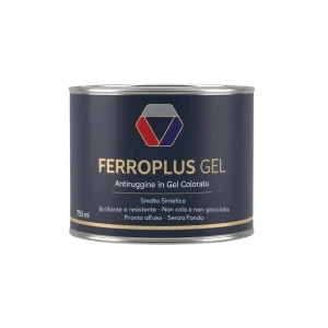 Ferroplus Gel Smalto Antiruggine Giallo Segnale Per Ferro E Metallo 750 ml Beperkte Voorraad