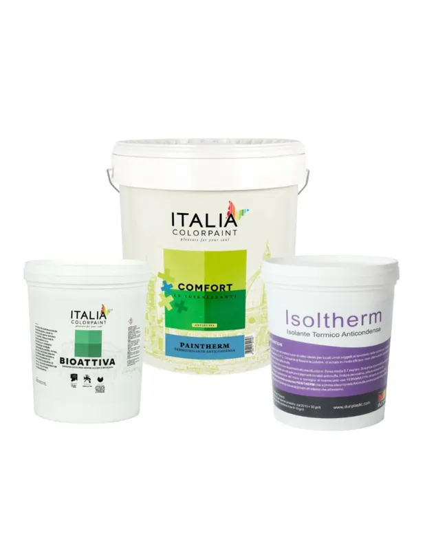 Beperkte Voorraad Trattamento Isolante Muri Isoltherm Fissativo Bioattiva Paintherm per mq 50