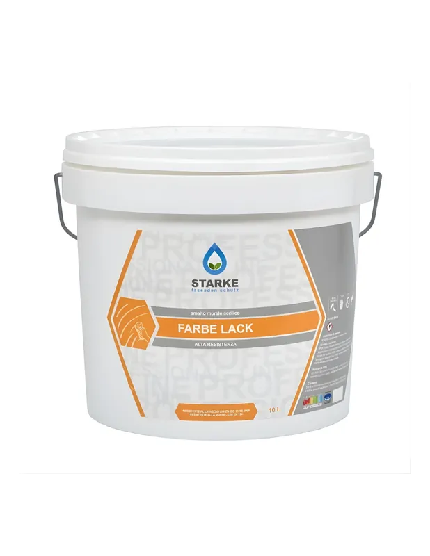 Lage Kosten Farbe Lack Smalto Murale Acrilico Bianco Satinato Ad Alta Resistenza Per Interni 1 pz., 5 lt