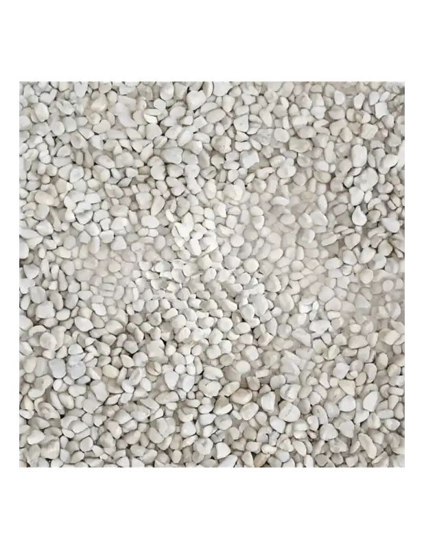 Beperkte Voorraad Pavimento Drenante Fai Da Te Ciottoli In Marmo e Resina Bianco Carrara 15,750 kg