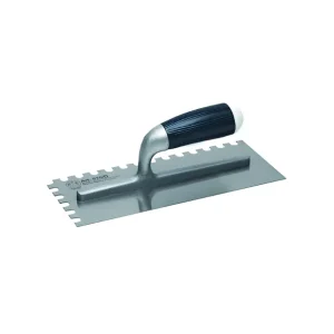 Merkproduct Frattone Rettangolare 28x12 cm Dentato Destro 10x10 mm Con Manico In Plastica
