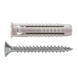 Betaalbaar Tassello Fx Universale In Nylon 6x30 Con Vite Zincata TPS Pozidriv Pezzi 100