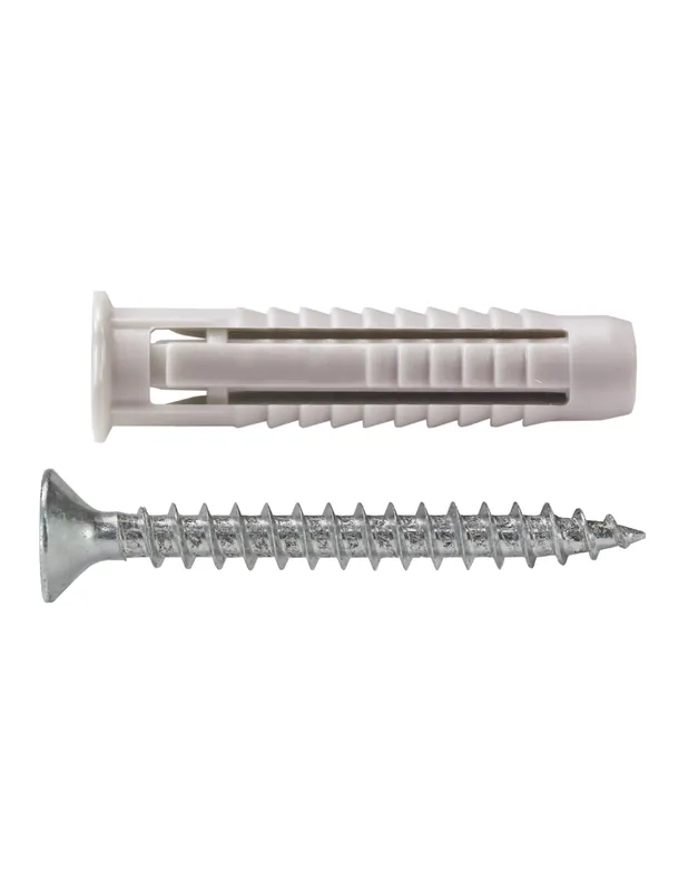Tassello Fx Universale In Nylon 8x40 Con Vite Zincata TPS Pozidriv Pezzi 50 Gecertificeerd