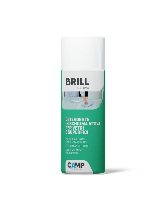 Aanbieding Brill Schiuma 400 ml Detergente Brillantante In Schiuma Per vetri E Superfici