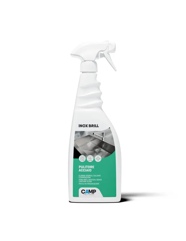 Inox Brill 750 ml Pulitore Lucidante E Protettivo Per Superfici In Acciaio Hete Deal