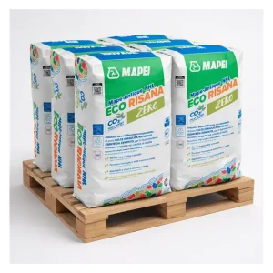 Weekendaanbieding KIT Sacchi Intonaco Deumidificante A Base Calce Mape Antique NHL Eco Risana 20Kg 1 pz., 6 Sacchi