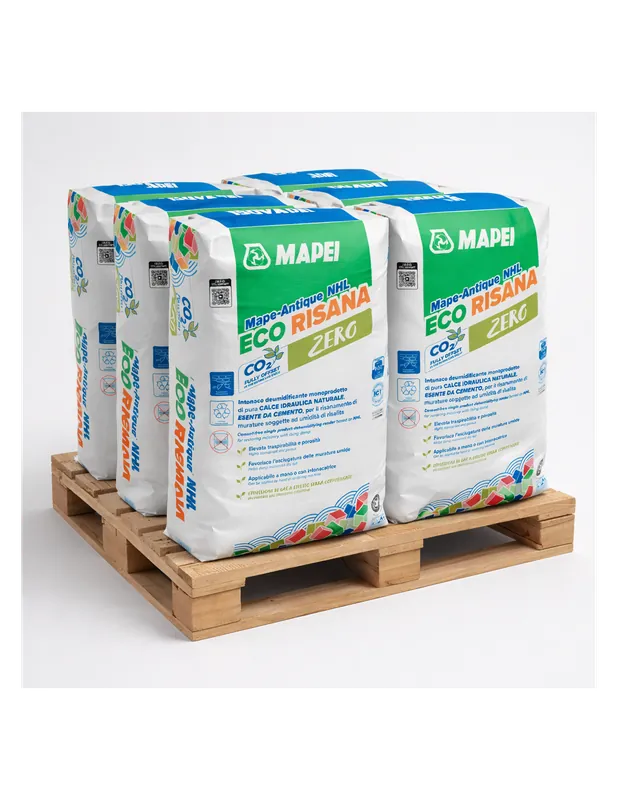 Weekendaanbieding KIT Sacchi Intonaco Deumidificante A Base Calce Mape Antique NHL Eco Risana 20Kg 1 pz., 6 Sacchi