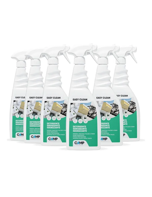 KIT 6 Easy Clean Da 750 ml Detergente Sgrassante Igienizzante Universale Actieprijs