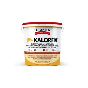 Alleen Vandaag KALORFIX Fissativo Termico Specifico Per Pareti E Soffitti Freddi E Umidi 1 pz., 1 lt