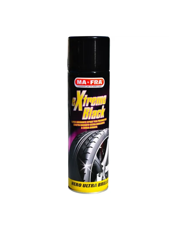 Aanbieding Extreme Black Nero Gomme Effetto Bagnato Lunga Durata 500 ml