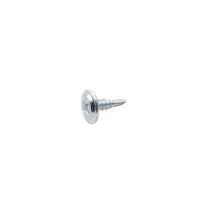 Goedkoop Vite Autoperforante Teks Zincata Bianca Testa Larga Piatta Ø4,2 x 13 mm 100 Pz