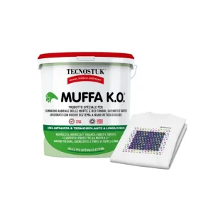Betrouwbaar Kit Antimuffa MUFFA K.O. 3 L con T-Shirt Cromika Stop Muffa Con Stile e Energia 1 pz., Small - S