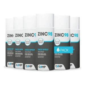 Op = Op KIT 6 Pezzi Zinc 98 Spray Protettivo Antiossidante Zinco Chiaro 400 ml