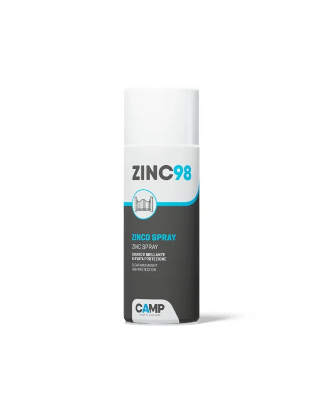 Gecertificeerd Zinc 98 Spray Protettivo Antiossidante Zinco Chiaro 400 ml