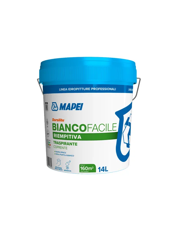 Dursilite Idropittura Traspirante Per Interni Bianco Facile Fustino 14 L Lage Prijs