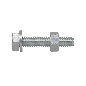 Uitverkoop Unifix Vite Metrica TE Con Dado E Rondella Zincata Bianca 8x40 Pezzo Sfuso