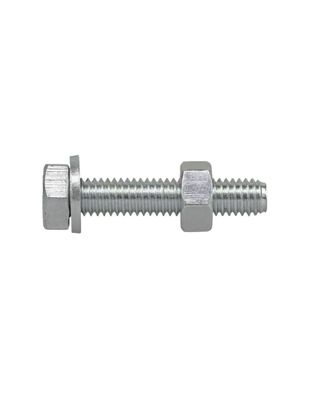 Uitverkoop Unifix Vite Metrica TE Con Dado E Rondella Zincata Bianca 8x40 Pezzo Sfuso