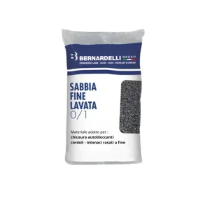 Sabbia Fine Lavata 0/1 Del Po Per Produzione Malte Intonaci Rasanti Sacco 25 kg Fabrieksprijs