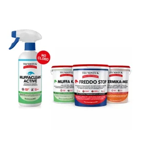 KIT Professionale Antimuffa Tecnostuk Per Muffa Molto Radicata Ed Estesa Gecertificeerd