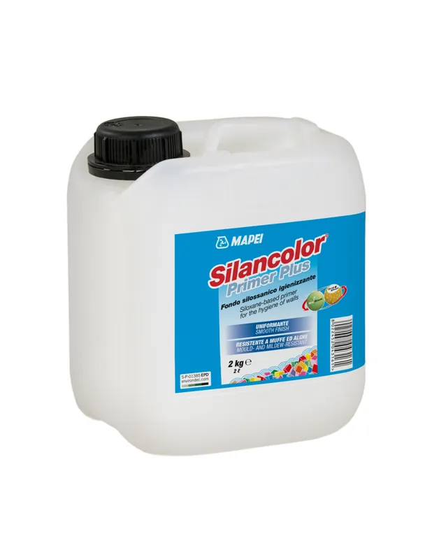 Mapei SILANCOLOR PRIMER PLUS Fondo Silossanico Igienizzante 2 Kg Actieprijs