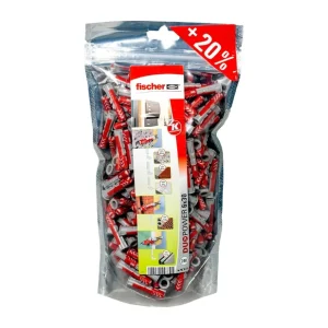 Fischer Big Pack DUOPOWER 6 x 30 mm 240 Tasselli Universali Per Fissaggio Gereduceerde Prijs