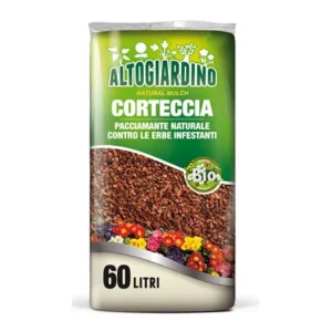 Nieuw Corteccia Vegetale Pacciamante Naturale Per Giardino 60 L