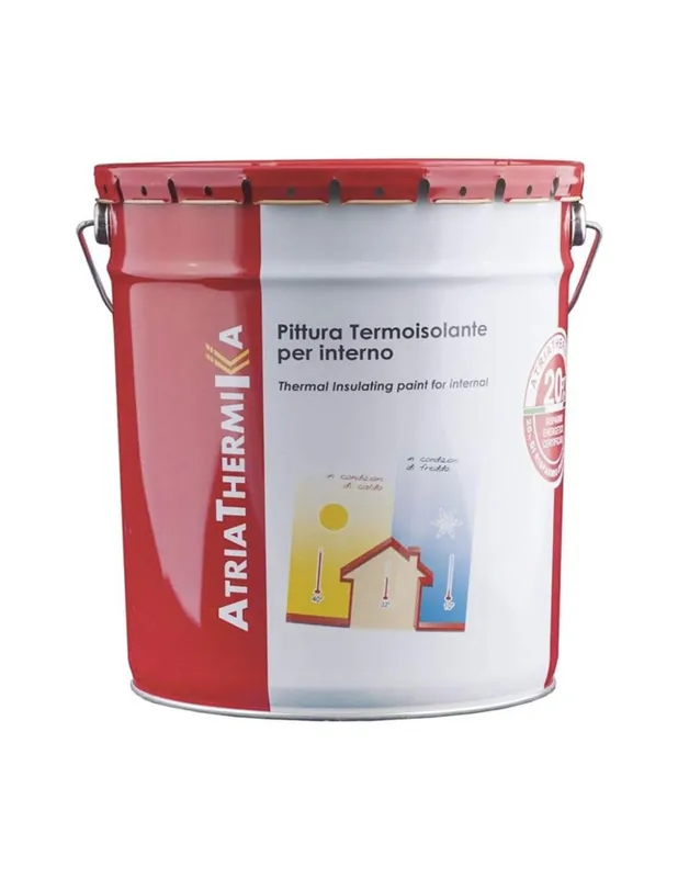 ATRIA Atriathermika Pittura Per Interni Termoisolante E Antimuffa 1 pz., 2.5 lt Express Levering