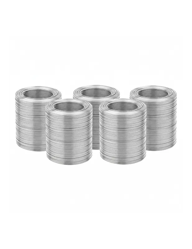 Kit Filo Cotto Bianco Argenteo Per Armature Cemento Armato Bobina 300 g 1 pz., 5 Beperkte Voorraad