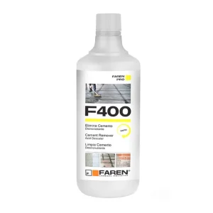 Faren F400 Disincrostante Concentrato Per Cemento Malta Calcare Ossidazioni 1 L Gecertificeerd